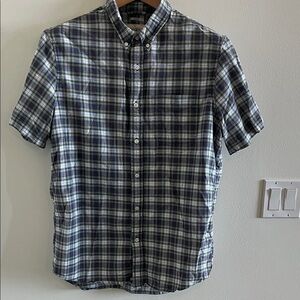 Denim & Supply Ralph Lauren Plaid Shirt in Purple and Green